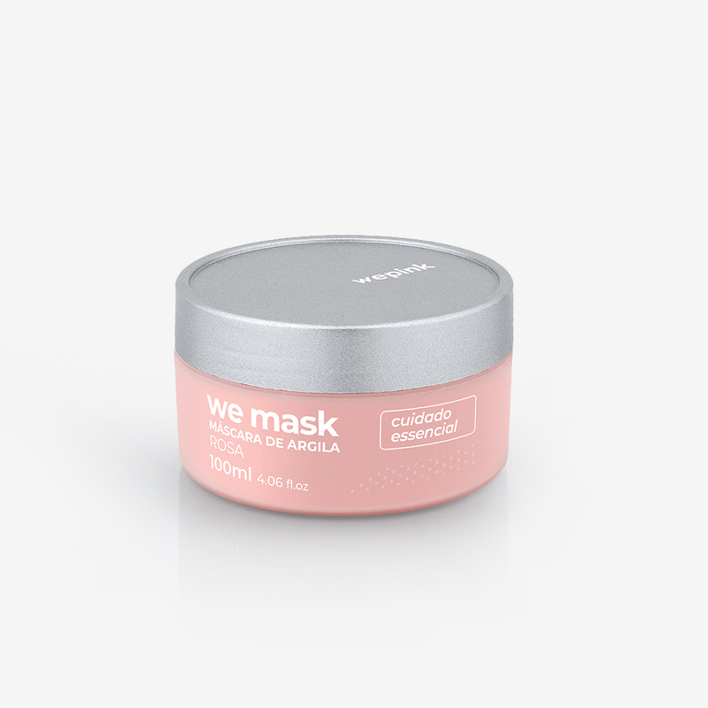 We Mask - Máscara de Argila 
Rosa 100g