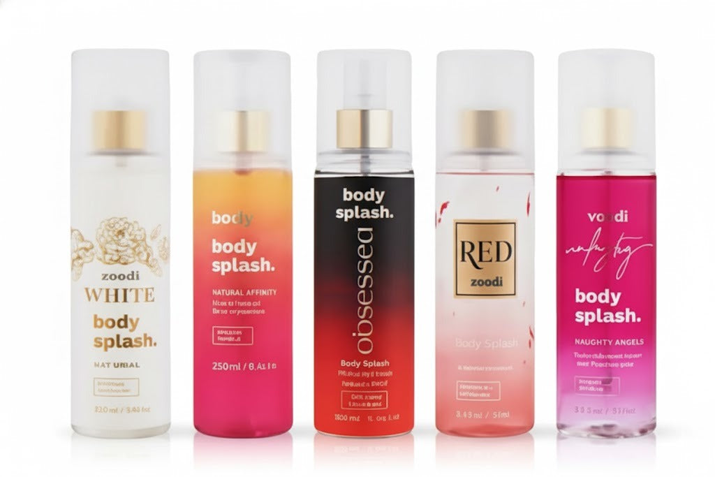 5 Body Splashes na promoção Outubro Rosa